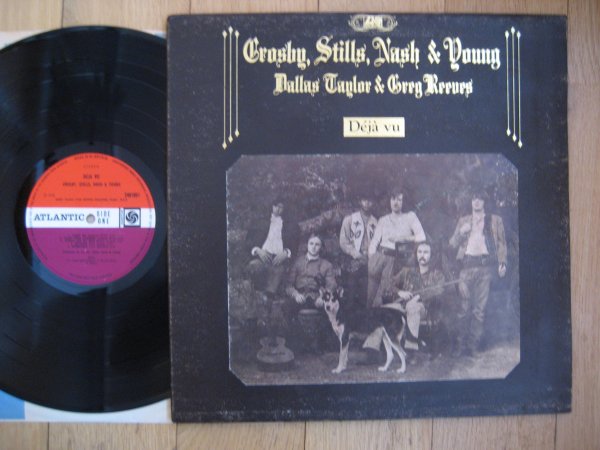 CROSBY, STILLS, NASH & YOUNG - DEJA VU UK ORIG LP EX/NM