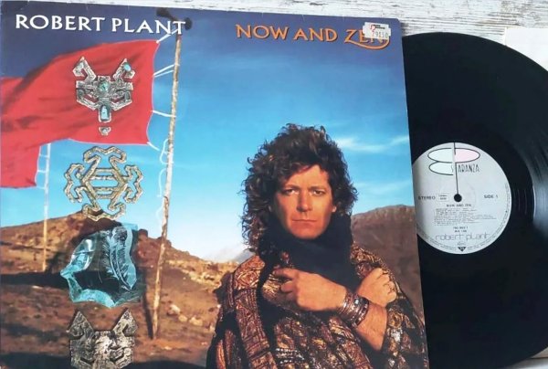 Robert Plant - Now And Zen 1988 UK & Europe, Es Paranza Records  EX