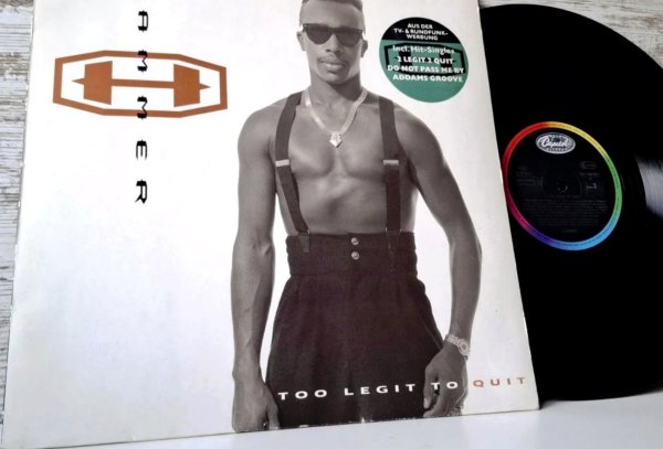 MC.Hammer -Too Legit To Quit '91 Europe / 2 L / EX 👈👈👈