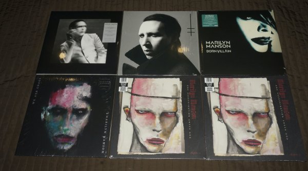 MARILYN MANSON - Pale Emperor (2 LP White) SEALED   