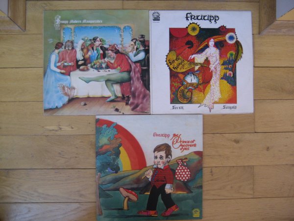 FRUUPP 3 UK ORIG LP RED WAX BOOK, INS NM/NM
