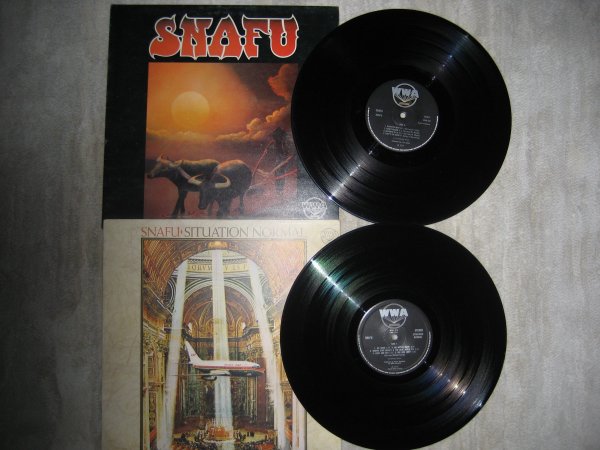 SNAFU 2 UK ORIG LP INS NM/NM