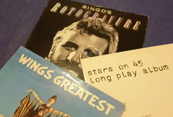 3 постбитловских винтажных винила: Маккартни,Старр,Stars on 45 3 постбитловских винтажных винила: Маккартни,Старр,Stars on 45