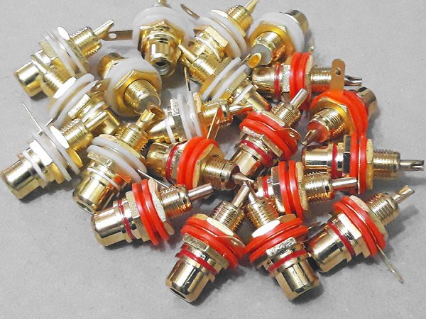 Разъем RCA гнездо (New) Разъем RCA гнездо (New)