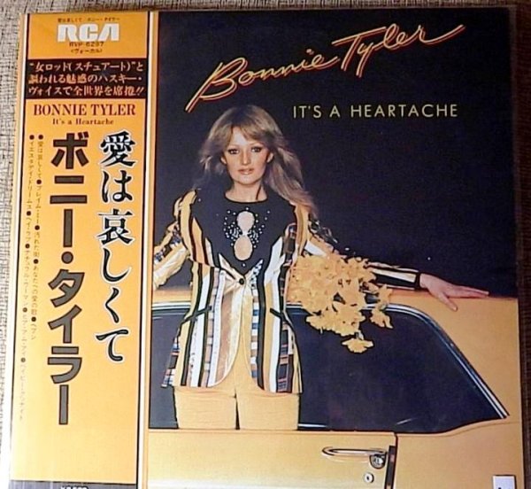 Bonnie Tyler - It's a Heartache 1978, Japan RCA ‎ RVP-6297,Obi, Lam / NM