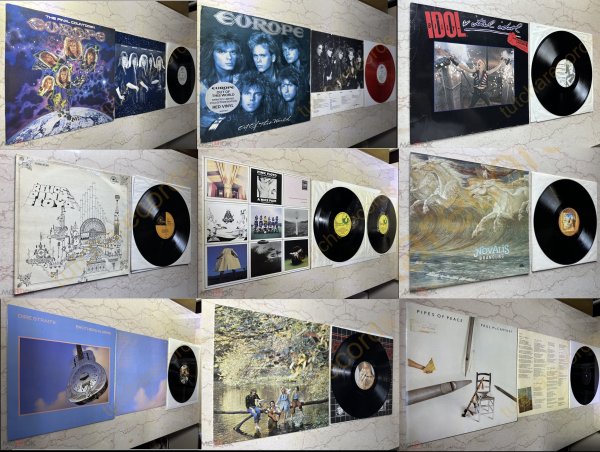 EUROPE BILLY IDOL SHOCKING BLUE ZZ Top WINGS McCARTNEY NOVALIS PINK FLOYD 