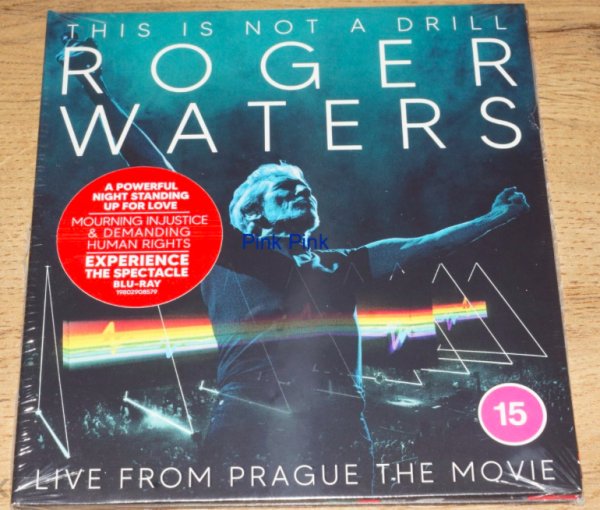WATERS ROGER - This Is Not A Drill: Live From Prague Blu Ray   !! 