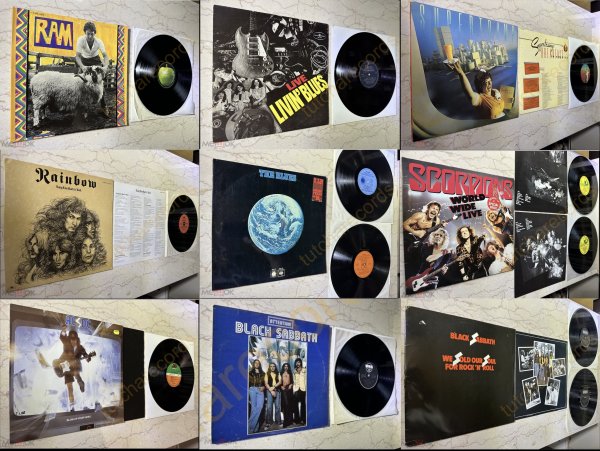 McCARTNEY BLUES AC/DC BLACK SABBATH RAINBOW SUPERTRAMP SCORPIONS LIVIN' BLU