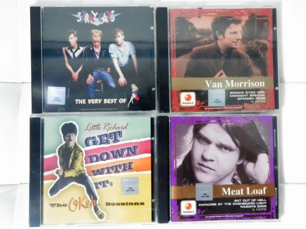 Little Richards, Meat Loaf, Stray Cats, Van Morrison    4 CD 👈👈👈