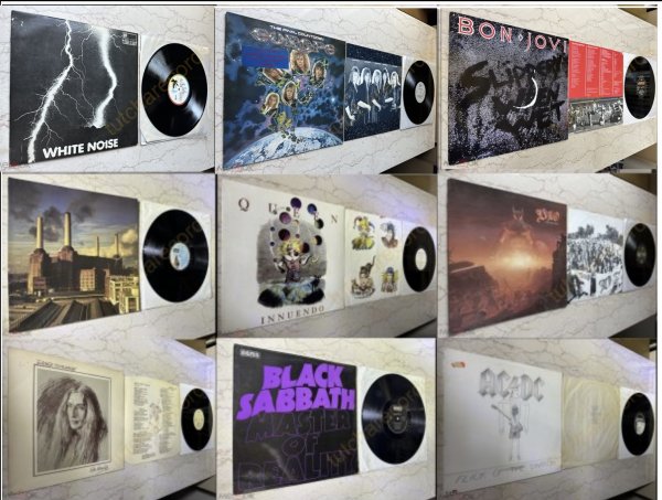 PINK FLOYD WATERS QUEEN ‎DIO BON JOVI EUROPE HENSLEY AC/DC SABBATH ELO WHIT
