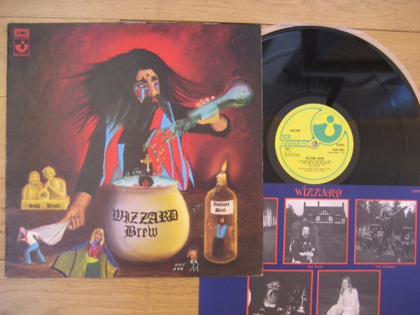 WIZZARD - BREW UK ORIG LP INS NM/NM 1973 