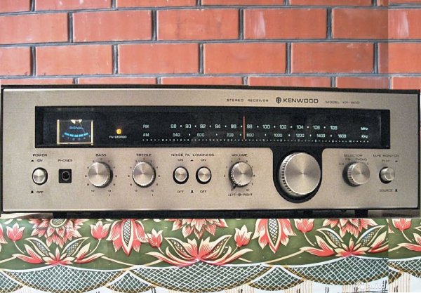 KENWOOD KR-1400 Analog ☆Vintage Stereo Receiver☆1974☆Japan◄●NM●😉👉
