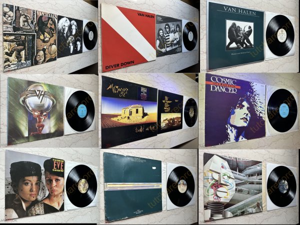 VAN HALEN MIDNIGHT OIL ALAN PARSONS T.Rex Marc Bolan Cosmic Dancer  06.12