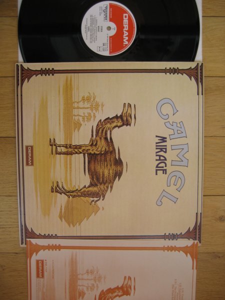 CAMEL - MIRAGE UK ORIG LP INS NM/NM