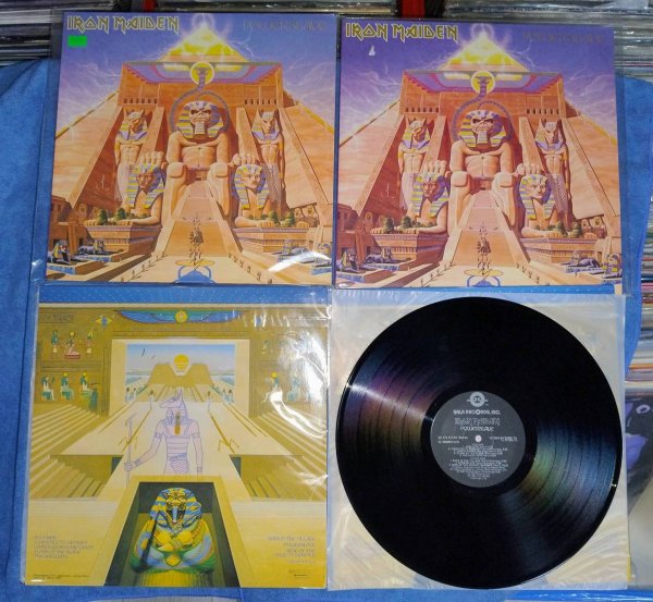   LP Iron Maiden - Powerslave  !!