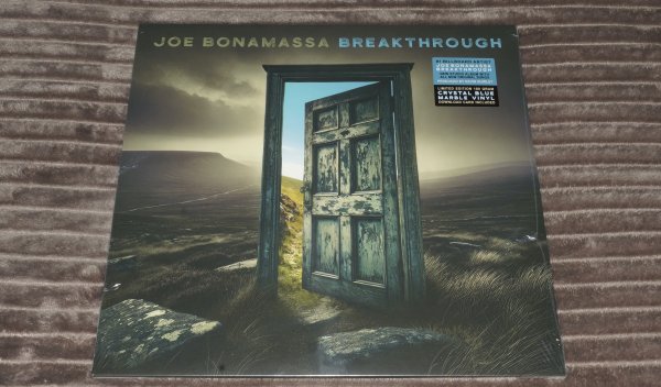 JOE BONAMASSA -  Breakthrough (Crystal Blue Marble) SEALED LP