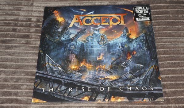 ACCEPT	- Rise Of Chaos (2 Yellow Lp) SEALED LP