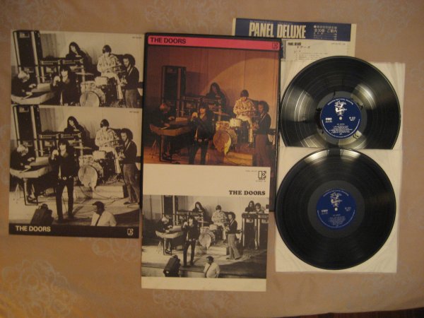 MEGA RARE: THE DOORS PANEL DELUXE 1971 2 LP WP-9225/26 M/M POKORA