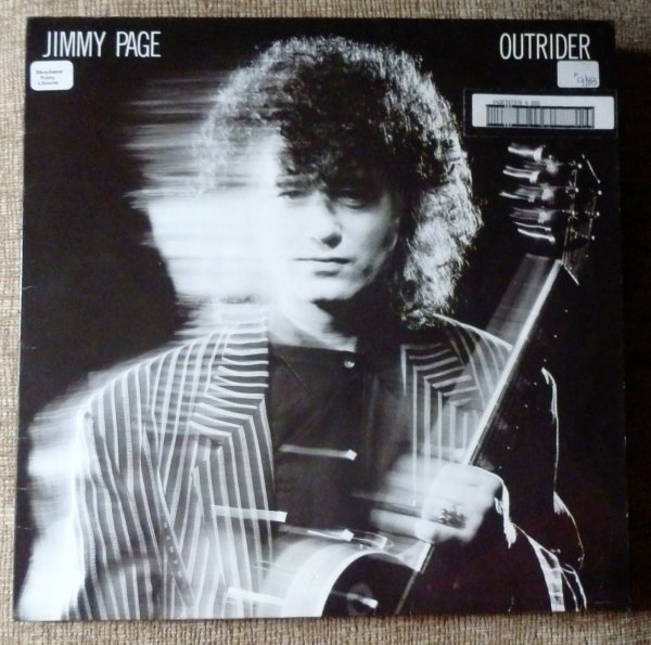 Jimmy Page (ex.Led Zeppelin)‎�Outrider �1988 UK & Europe,Geffen Records/NM