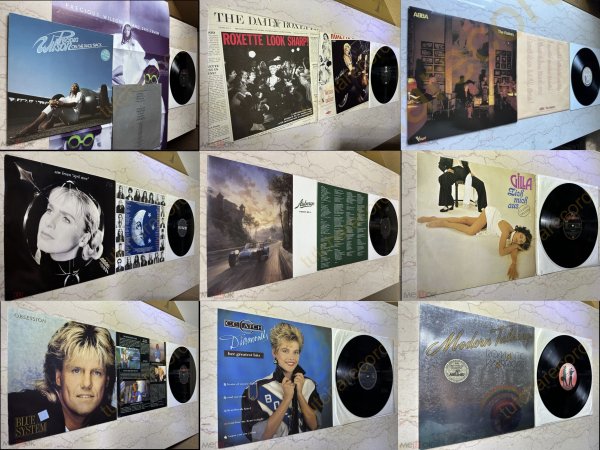 C.C. CATCH BLUE SYSTEM MODERN TALKING ROXETTE ABBA SAM BROWN ERUPTION GILLA