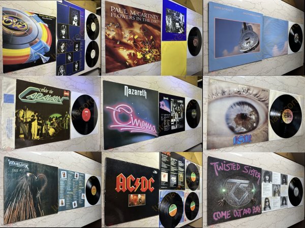 ELO McCARTNEY CARAVAN NEKTAR QUEEN DIRE TWISTED S  WARLOCK RAINBOW         