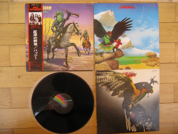 BUDGIE 3 ORIG LP 1973-75 NM/NM