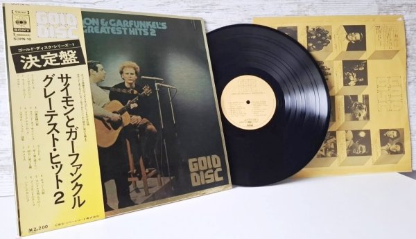 Simon & Garfunkel -Greatest Hits 2 /Gold Disc �1974 Japan, CBS/Sony ‎/ NM