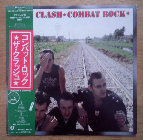 THE CLASH * COMBAT ROCK* 1982 JAPAN OB