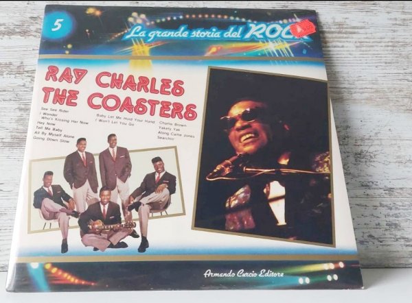 Ray Charles / The Coasters ©1981 Italy, Curcio – GSR – 5, / Sealed / Ray Charles / The Coasters ©1981 Italy, Curcio – GSR – 5, / Sealed /