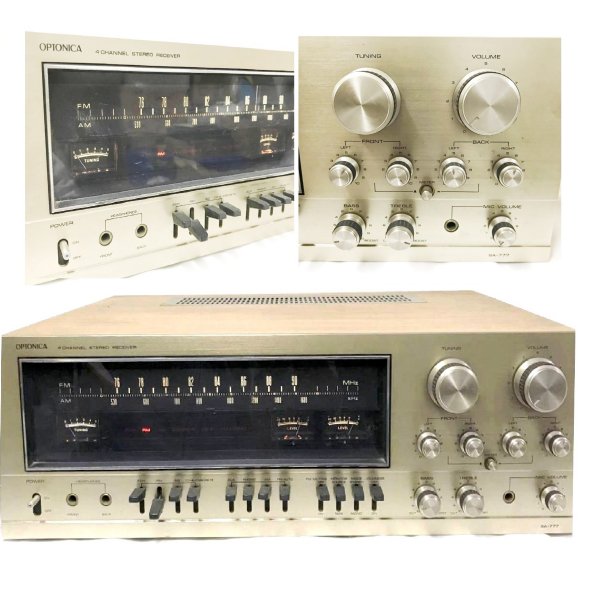 SHARP-OPTONICA SA-777 Analog☆Vintage Quadro Receiver☆�1977☆Japan◄●NM●😉👉