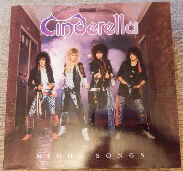 Cinderella Night Songs �1986 Holland, Mercury Records 830 076-1,1 press /NM