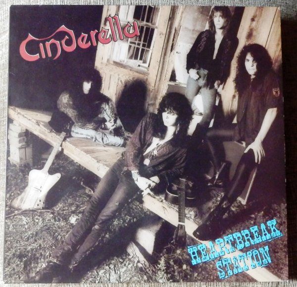 Cinderella � Heartbreak Station�1990 Europe, Vertigo ‎� 848 018-1 / NM