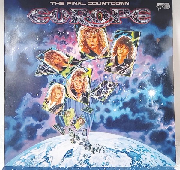 Europe -The Final Countdown �1986 Holland, Epic �EPS 26808, Inner / Mint 