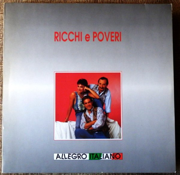 Ricchi E Poveri ‎� Allegro Italiano �1992 Italy, Label: EMI ‎� 7991101, NM 