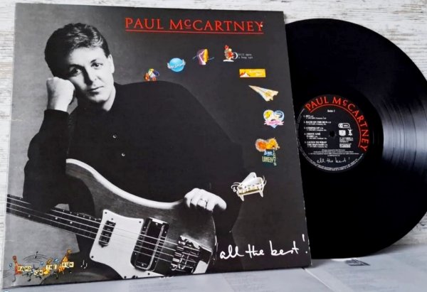 Paul McCartney - All The Best �1987 /2 Lp/ Europe, Ins., Gat  / NM