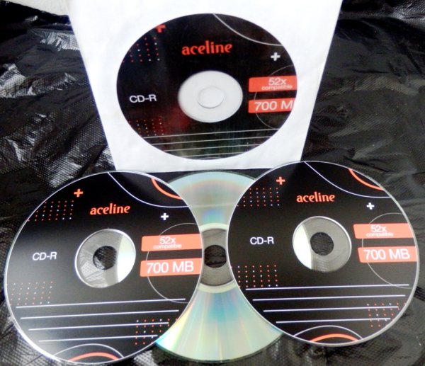 �������� Aceline CD-r / 700 �b / 52x / Gold  😉👉 👈👈👈