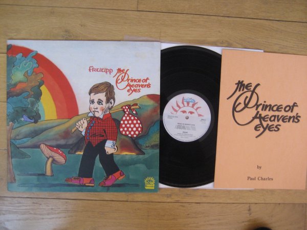 FRUUPP - THE PRINCE OF HEAVEN,S EYES UK ORIG LP RED WAX BOOK NM/NM