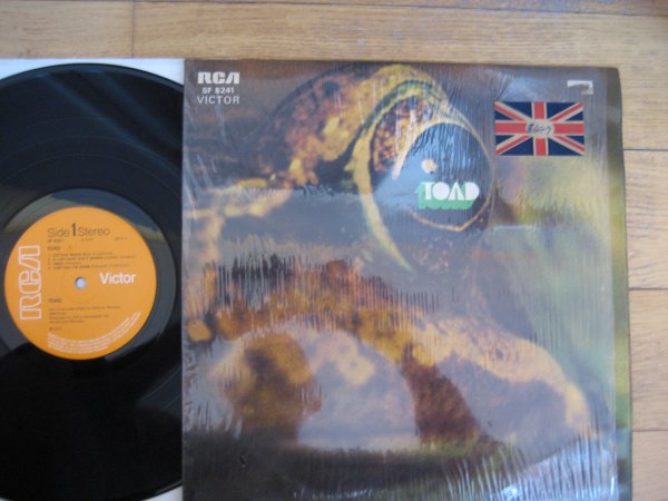 VERY RARE: TOAD - SAME UK ORIG LP NM/NM 1972