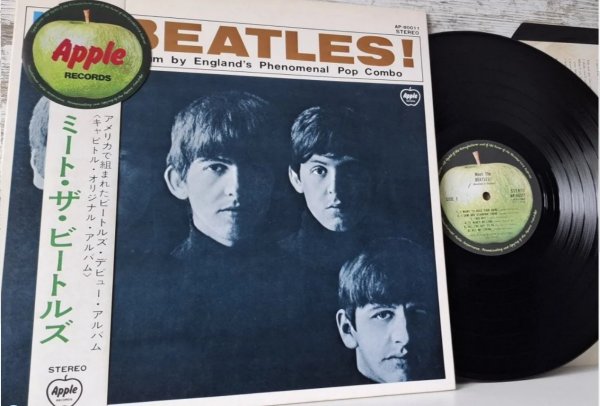 The Beatles - Meet The Beatles! �1970 Japan, Apple Records ‎� AP-80011 / NM