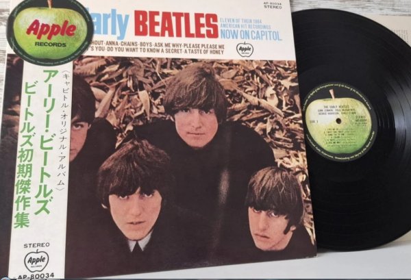 The Beatles - The Early Beatles �1974 Japan, Apple Records AP 80034 / NM