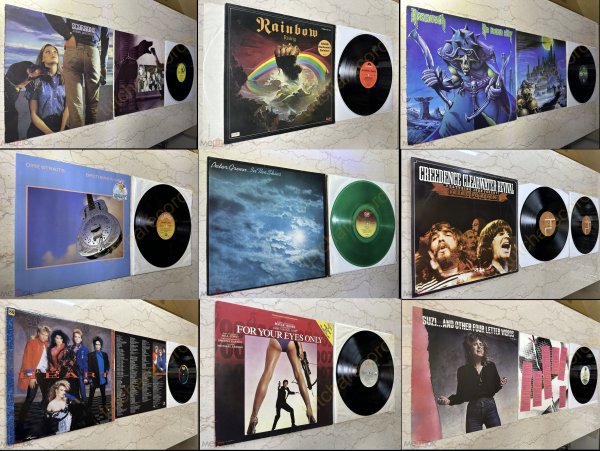 RAINBOW SCORPIO NAZARET MAN R.E.M MOORE ELOY SWEET SLADE HEEP GREEN CARAVAN