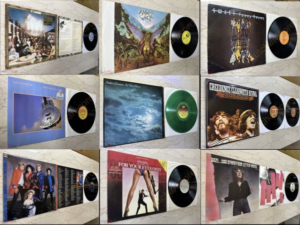 ELO SWEET ELOY SLADE CREEDENCE GREEN CARAVAN MAN REM HEART SURVIVOR LEPPARD