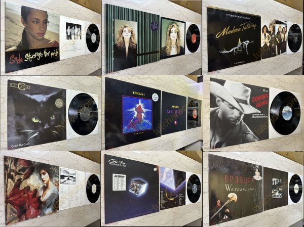 ENIGMA SANDRA MODERN TALKING C.C. CATCH SADE CHRIS REA ENYA ERASURE FALCO