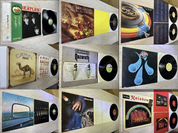 CAMEL BEATLES McCARTNEY ELO STATUS QUO MANFRED MANN RAINBOW Blue Ö NAZARETH