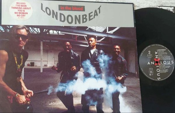 Londonbeat - In The Blood �1990 Europe, Anxious Records ‎� ZL 74810 / EX