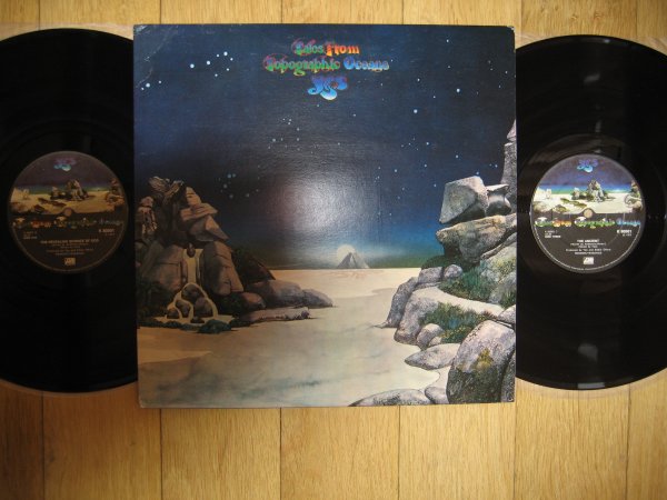 YES - TALES FROM TOPOGRAPHIC OCEAN UK ORIG 2 LP NM/NM