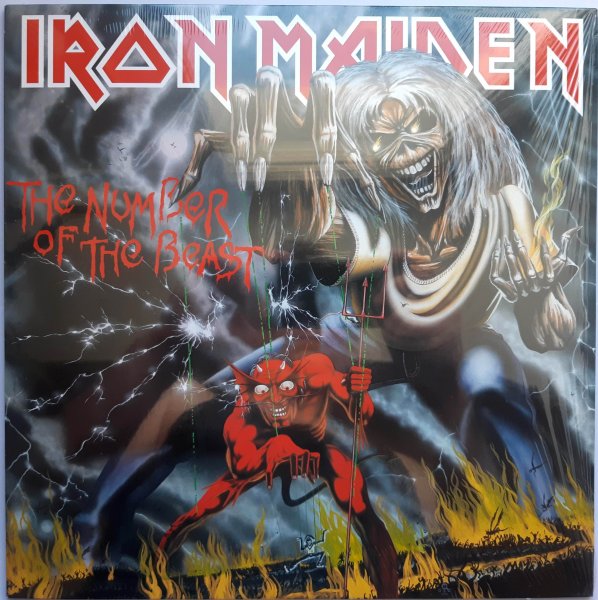 Iron Maiden - The Number Of The Beast 1982 LP NEW