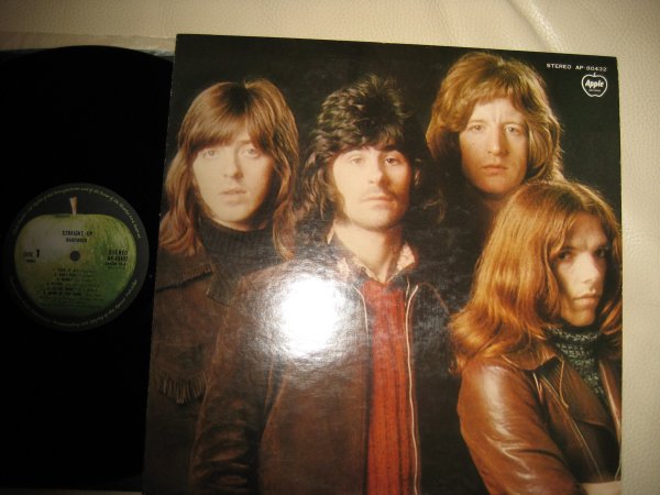 BADFINGER - STRAIGHT UP JP ORIG LP INS NM/M