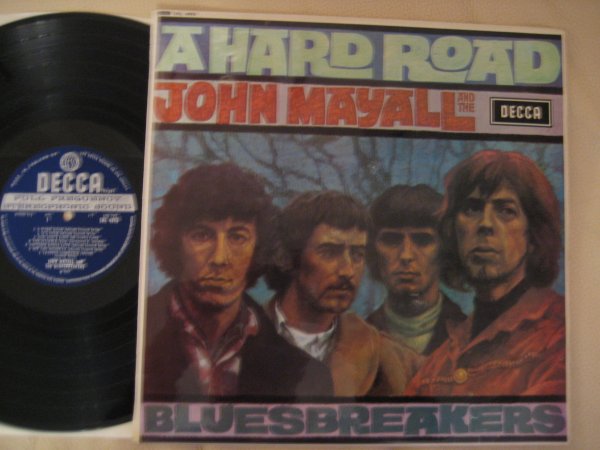 JOHN MAYALL AND THE BLUESBREAKERS - A HARD ROAD UK ORIG LP M/M
