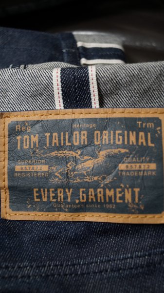 TOM TAILOR ������ SELVEDGE denim limited NEW